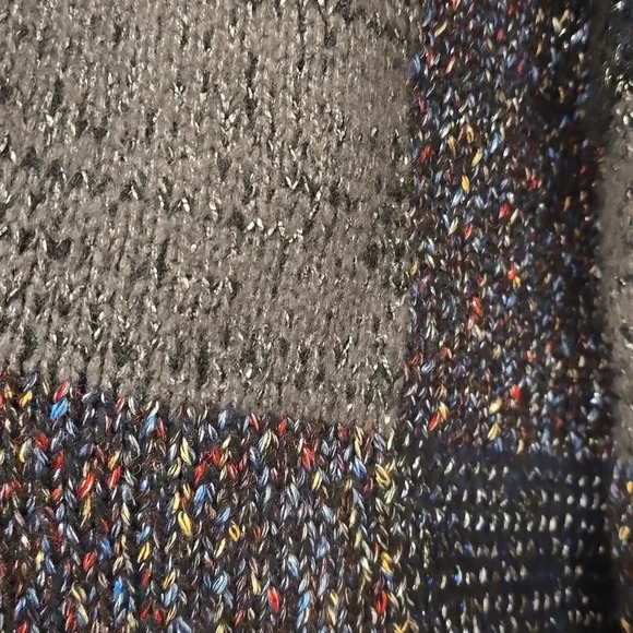 Desigual Large Mixed Pattern Cardigan Button Down - Picture 4 of 5
